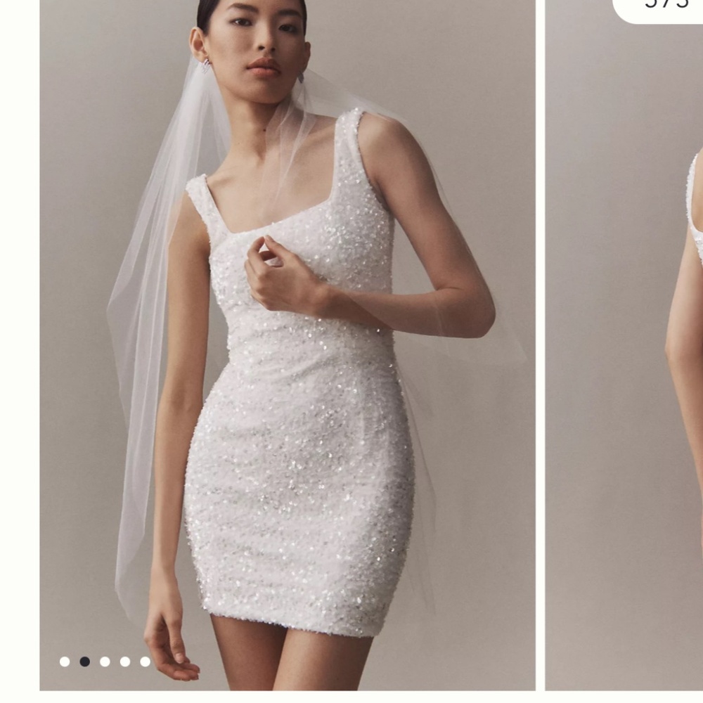 Helsi Rory Sleeveless Square Neck Mini Dress Medium